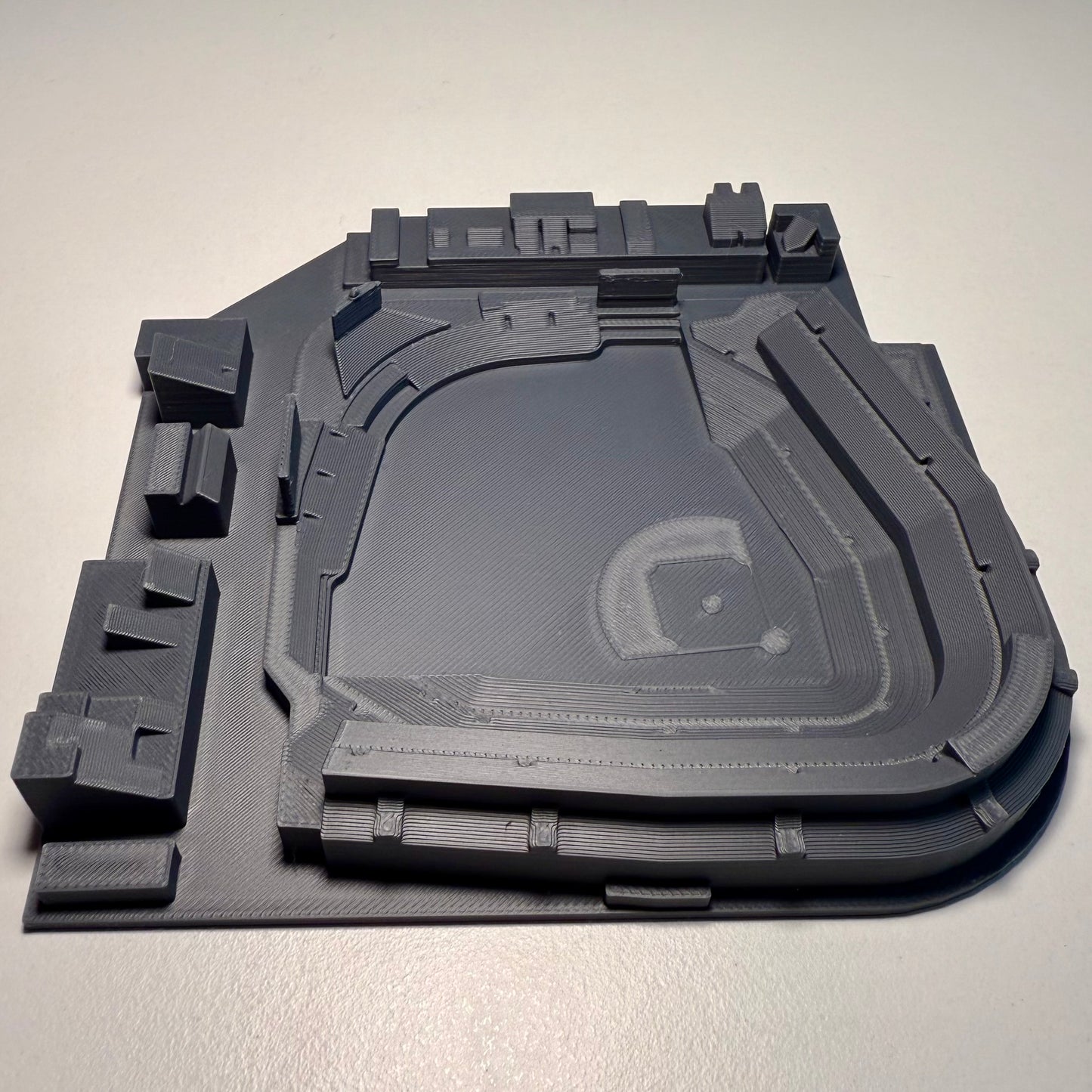 Wrigley Field 3D Printed Scale Model