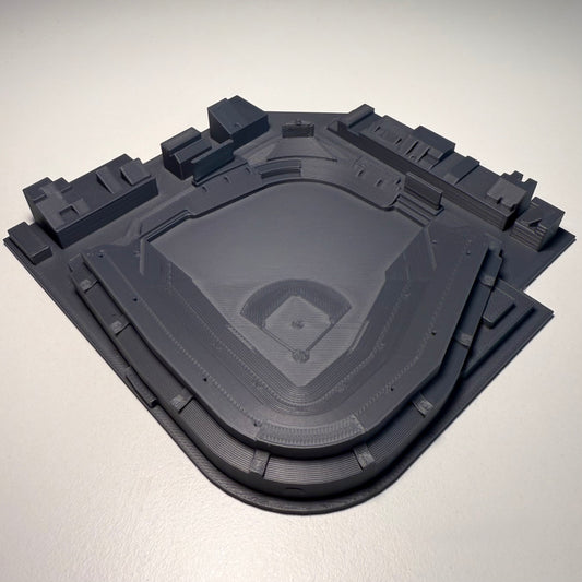 Wrigley Field 3D Printed Scale Model