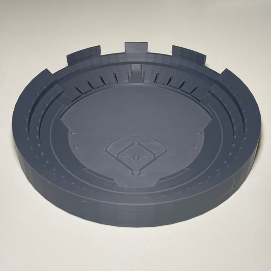 Oakland Coliseum (pre-1996 renovation) 3D Printed Scale Model