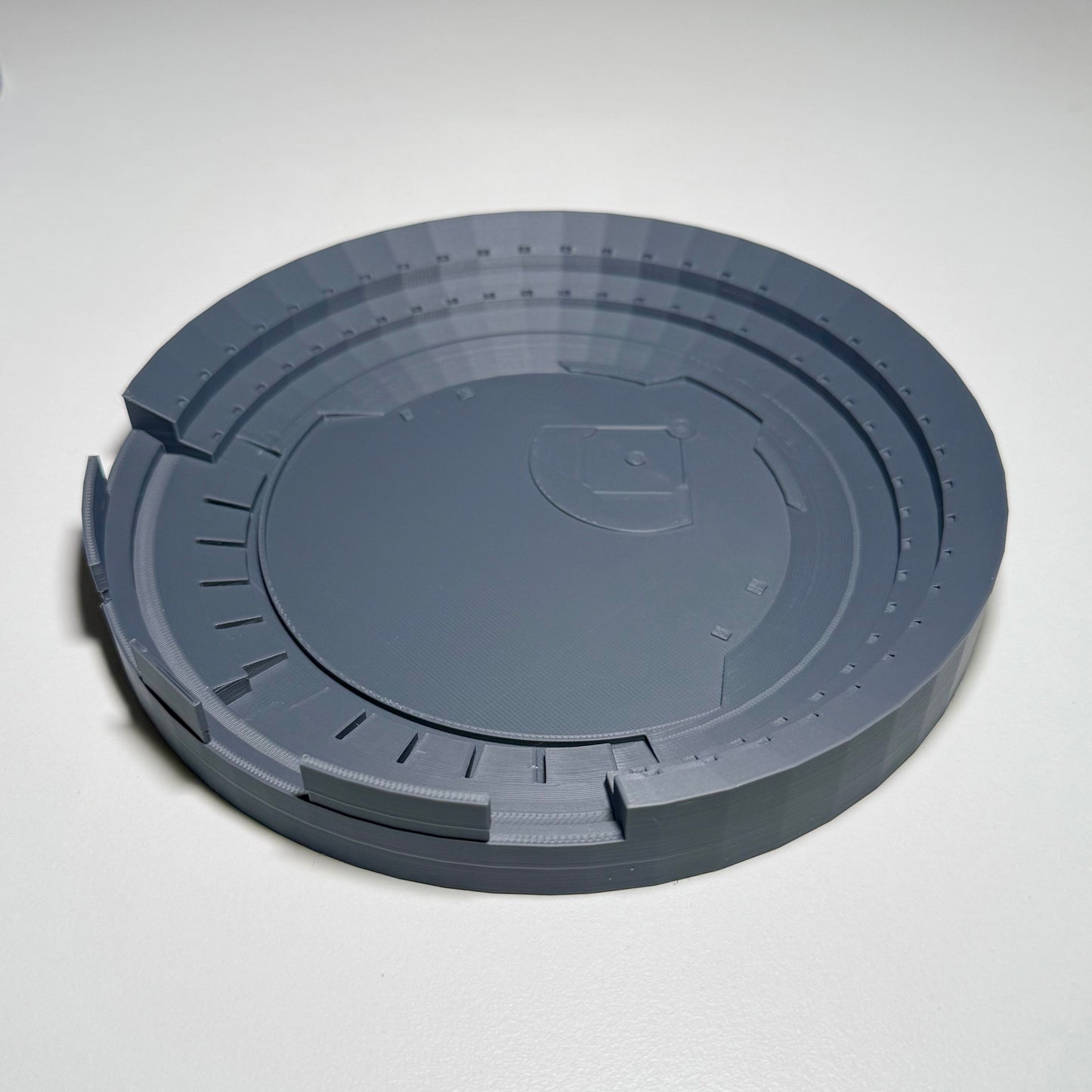 Oakland Coliseum (pre-1996 renovation) 3D Printed Scale Model