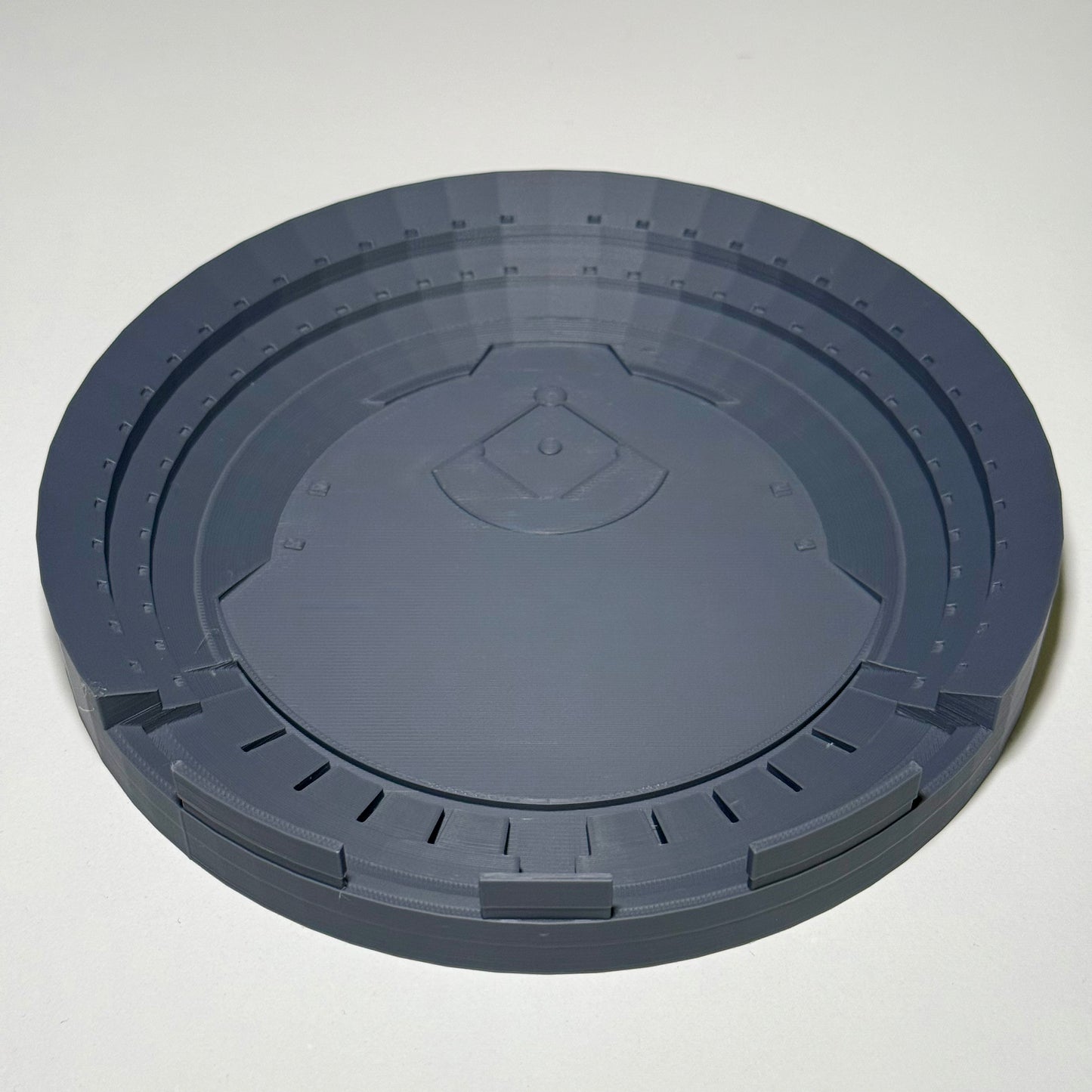 Oakland Coliseum (pre-1996 renovation) 3D Printed Scale Model